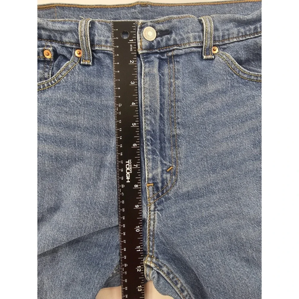 Levi's‎ 505 Mens 36x30 Denim Blue Jeans Regular Fit Straight Comfort Medium Wash